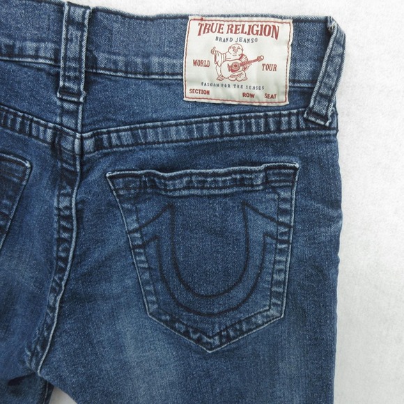 True Religion Other - True Religion Geno Relaxed Slim Jeans Mens 32x26 Blue Medium Wash Stretch Denim
